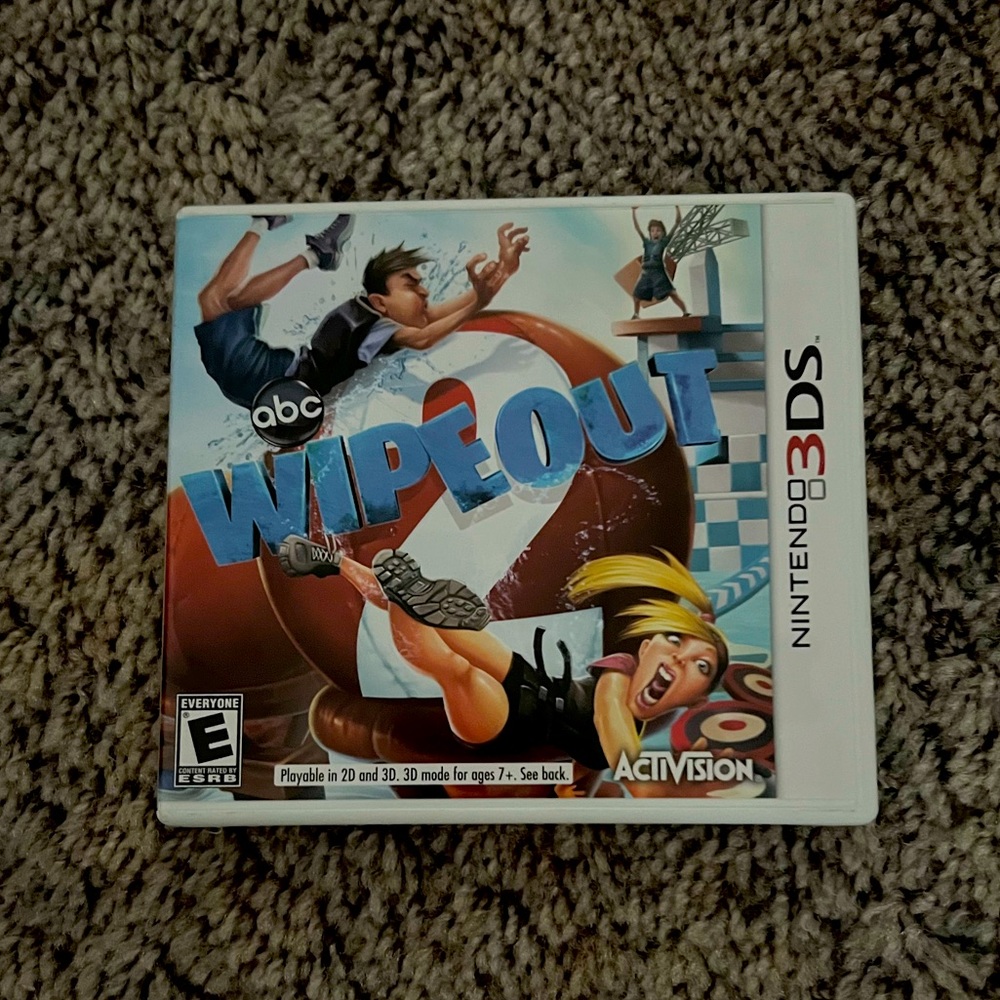 Nitendo ds3 wipeout game